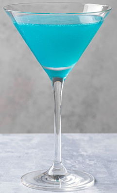 Blue Sky Martini