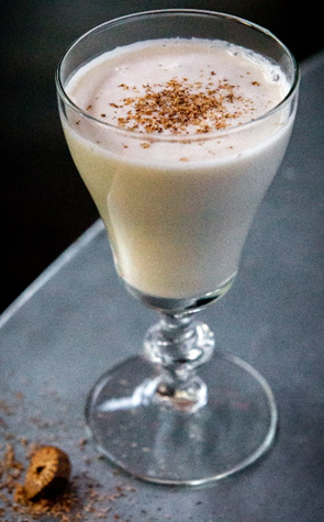 Champagne-egg-nog